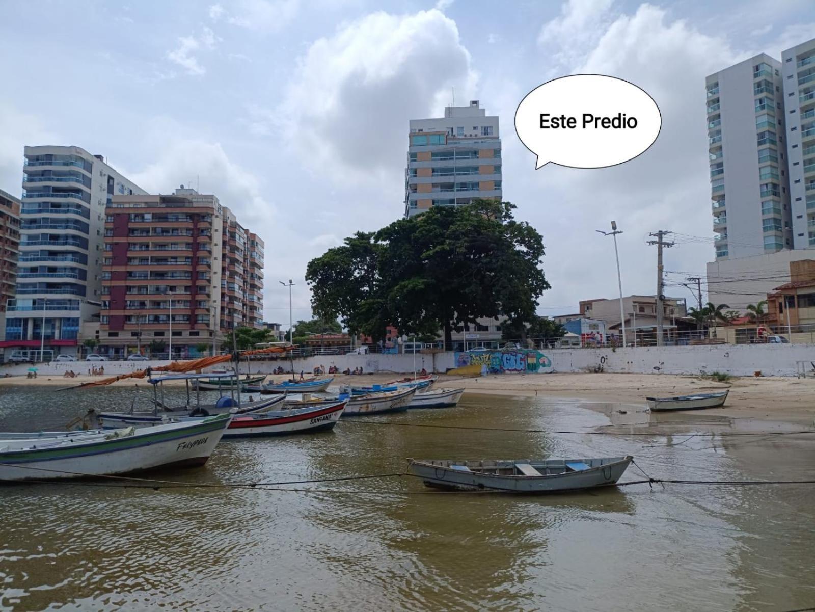 Apartamento Pe Na Areia, Wi-Fi E Garagem Privativa Inicio Da Praia Do Morro グアラパリー エクステリア 写真