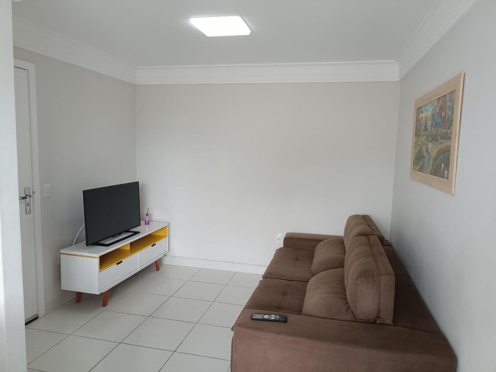 Apartamento Pe Na Areia, Wi-Fi E Garagem Privativa Inicio Da Praia Do Morro グアラパリー エクステリア 写真
