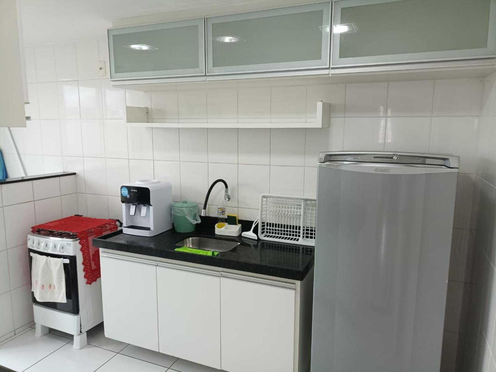 Apartamento Pe Na Areia, Wi-Fi E Garagem Privativa Inicio Da Praia Do Morro グアラパリー エクステリア 写真